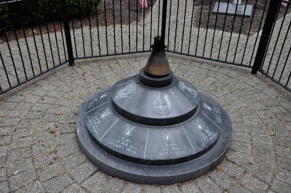 Army & Navy Emblems on The Eternal Flame